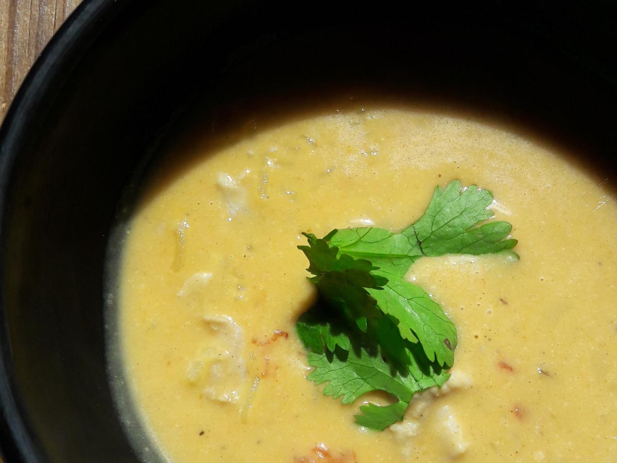 Receta: sopa de pescado al curry